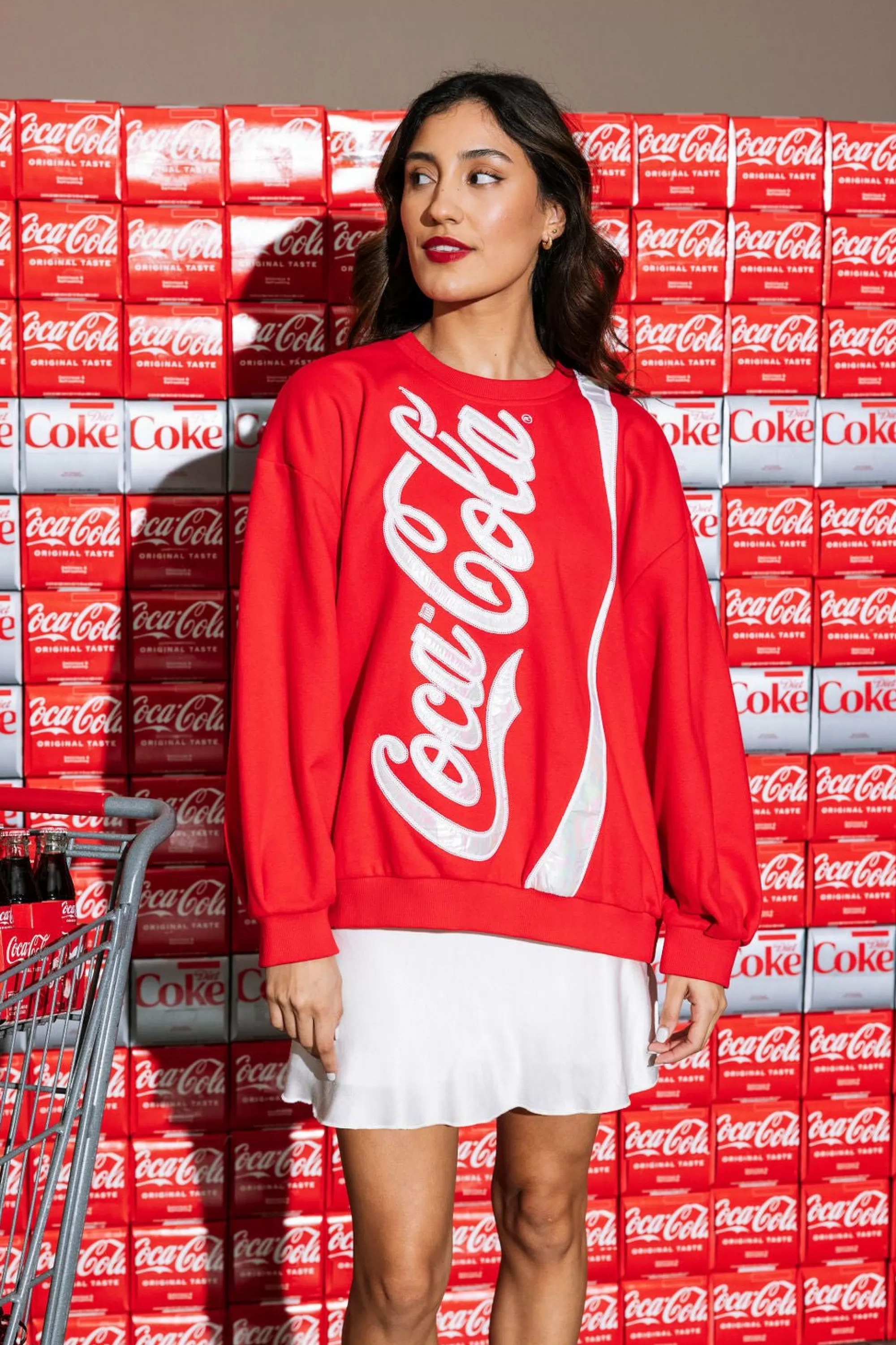 Queen Of Sparkles Coca-Cola® Sweatshirt