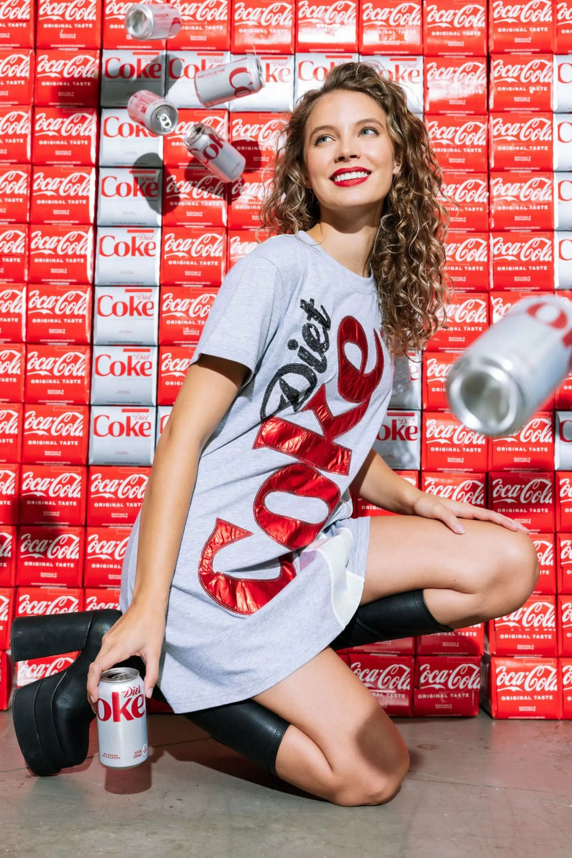 Queen Of Sparkles Diet Coke® Tee Dress