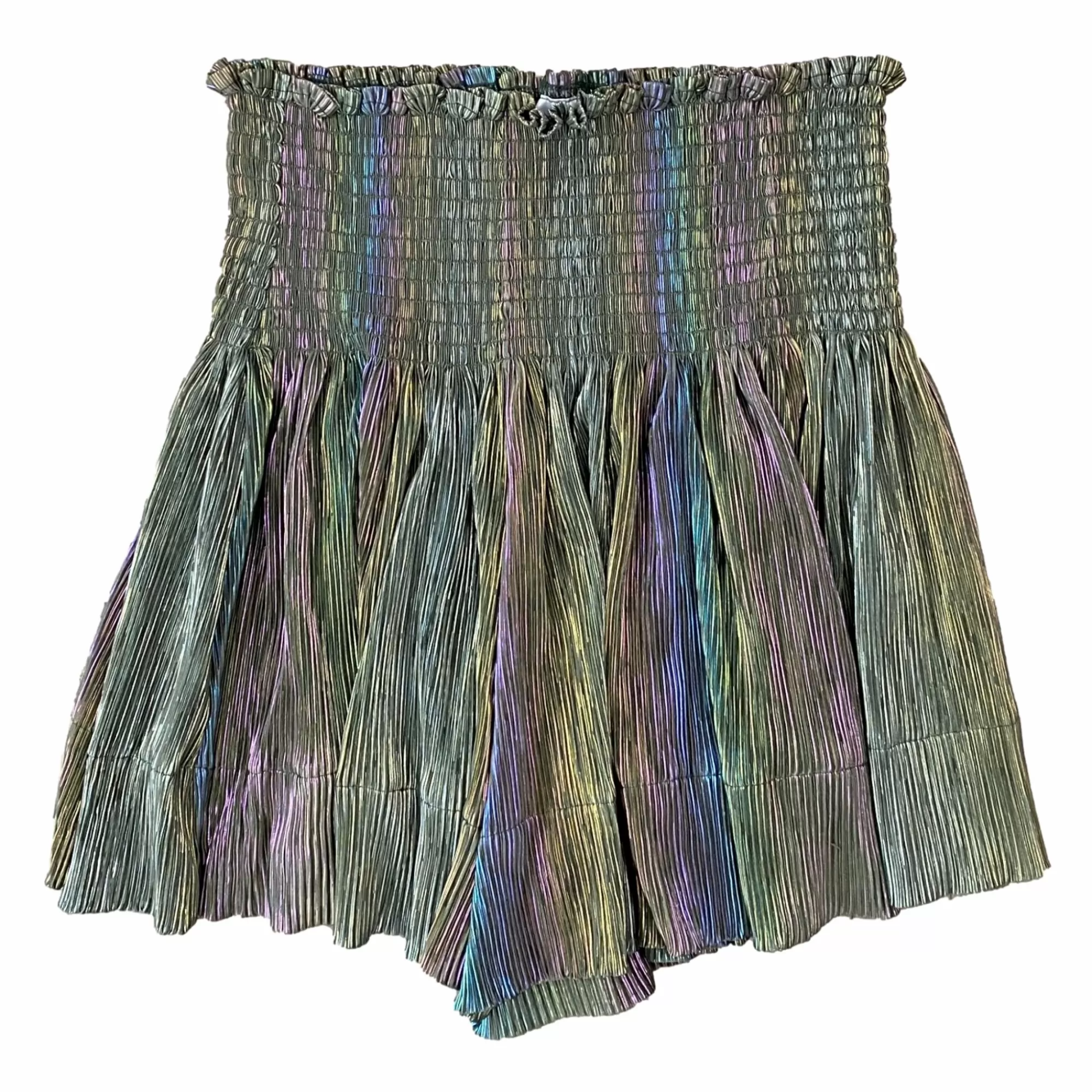 Queen Of Sparkles Pleat Swing Short