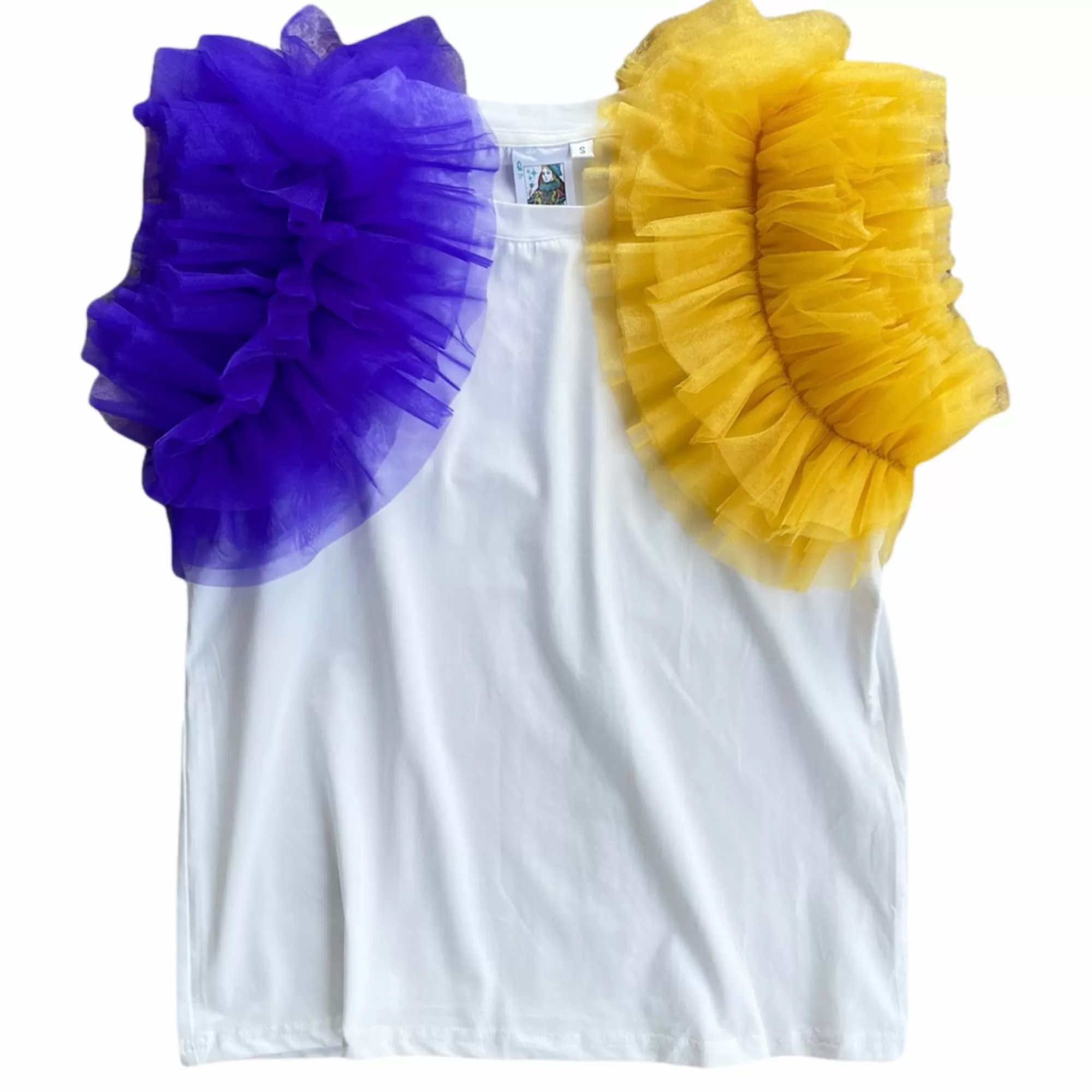 Queen Of Sparkles Ruffle Sleeve Tee